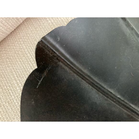 NWT Pair Bliss Studio Sconce Davide Black Monstera Leaf Wall Candle Holders - Picture 9 of 15